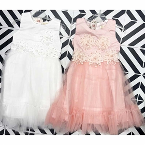 Sukienka dziewczęca bez rękawów  6-16 lat