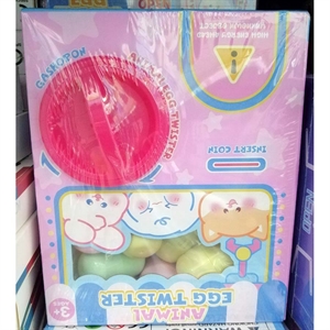 Zabawka-kosmiczny twister do jajek