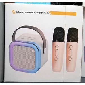 Głośnik bluetooth + dwa mikrofony