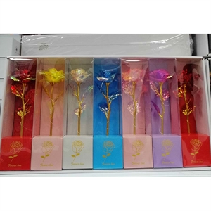 Prezent na walentynki - Złota róża