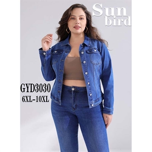Kurtka jeansowa damska 6XL-10XL