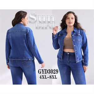 Kurtka jeansowa damska 4XL-8XL