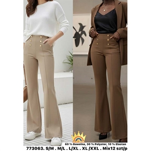 Spodnie dzwony damskie  S/M-XL/2XL