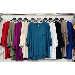 Bluzka damska biust (130cm),długość (75cm) produkt Włoski