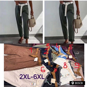 Spodnie damskie produkt Włoski Big Size  2XL-6XL