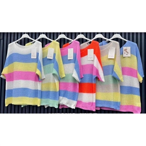 Sweter damski okrągły