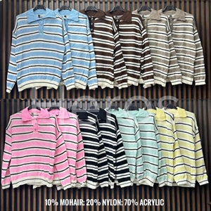 Sweter damski w paski