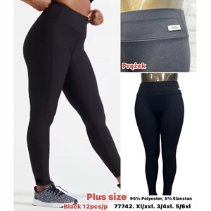 Legginsy długie damskie Big Size  3/4XL-5/6XL