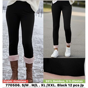 Legginsy ocieplane damskie  S/M-XL/2XL