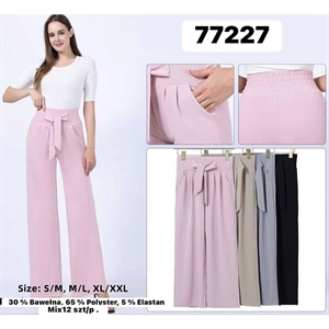 Spodnie szerokie nogawki damskie  S/M-XL/2XL
