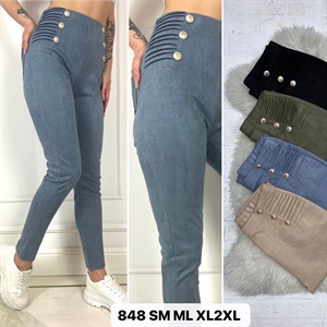 Spodnie zamszowe damskie  S/M-XL/2XL