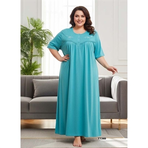 Koszula nocna damska BAWEŁNA (4XL-8XL)