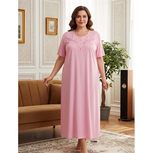 Koszula nocna damska BAWEŁNA (M-3XL)
