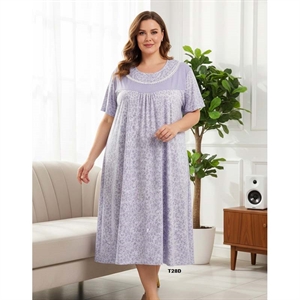 Koszula nocna damska BAWEŁNA (M-3XL)
