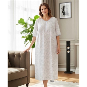 Koszula nocna damska BAWEŁNA (M-3XL)
