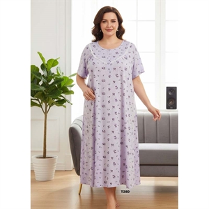 Koszula nocna damska BAWEŁNA (M-3XL)