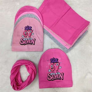 Komplet Czapka + Komin