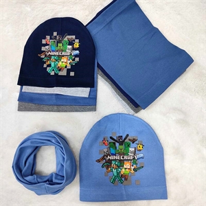 Komplet Czapka + Komin