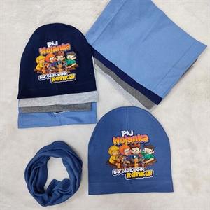 Komplet Czapka + Komin