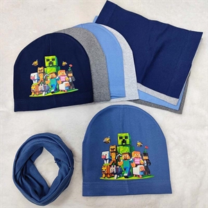 Komplet Czapka + Komin