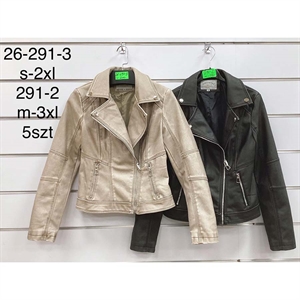 Kurtka skórzana damska