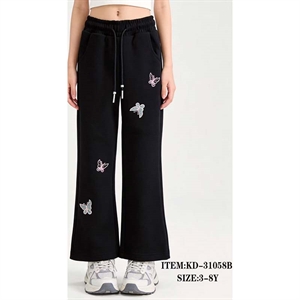 Spodnie dzwony dziewczęce (3-8)