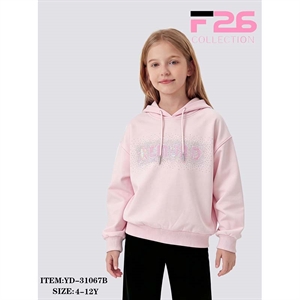Bluza dziewczęca kangurka (4-12)