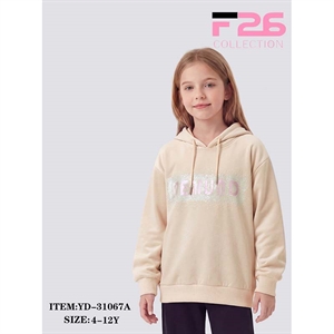 Bluza dziewczęca kangurka (4-12)