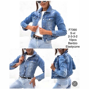 Kurtka jeansowa damska S-XL