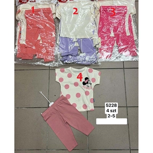 Komplet dziewczęcy produkt Turecki  2-5 lat