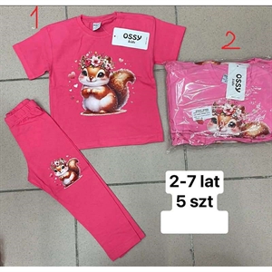 Komplet dziewczęcy produkt Turecki  2-7 lat