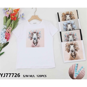 Koszulka damska z krótkim rękawem  S/M-M/L