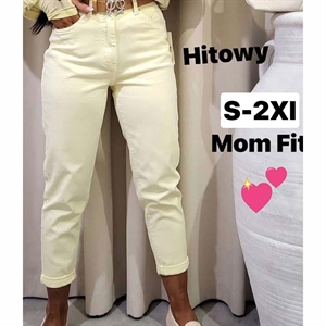 Jeansy mom fit  S-2XL