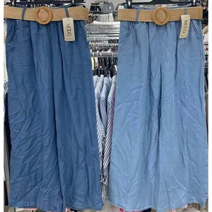 Spodnie szerokie nogawki damskie produkt Włoski