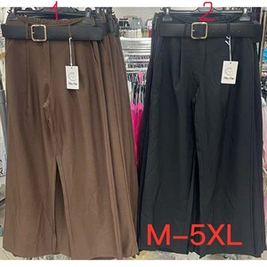 Spodnie szerokie nogawki damskie produkt Włoski  M-5XL