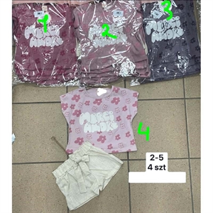 Komplet dziewczęcy produkt Turecki  2-5 lat