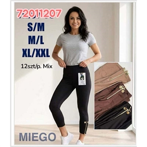 Legginsy krótkie damskie  S/M M/L XL/XXL