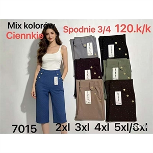 Spodnie damskie 3/4  2XL-5/6XL