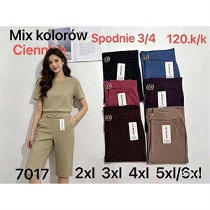 Spodnie damskie 3/4  2XL-5/6XL