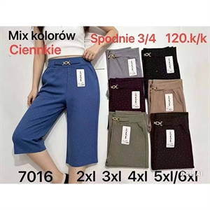 Spodnie damskie 3/4  2XL-5/6XL