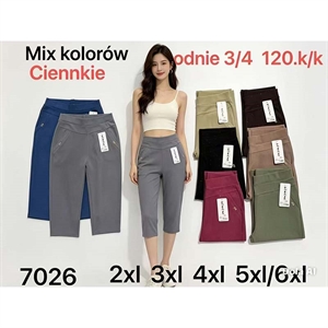 Spodnie damskie 3/4  2XL-5/6XL