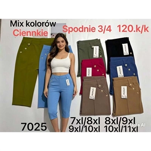 Spodnie damskie 3/4  7XL-11XL