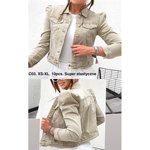Kurtka jeansowa damska  XS-XL