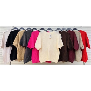 Sweter damski okrągły - Produkt Włoski