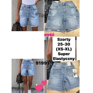 Szorty jeansowe damskie  XS-XL