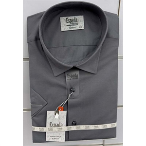 Koszula męska gładka krótki rękaw krój slim fit produkt Turecki  M-2XL