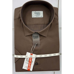 Koszula męska gładka krótki rękaw krój slim fit produkt Turecki  M-2XL