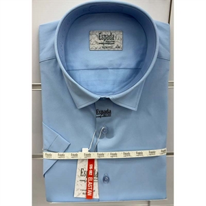 Koszula męska gładka krótki rękaw krój slim fit produkt Turecki  M-2XL