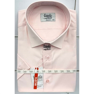 Koszula męska gładka krótki rękaw krój slim fit produkt Turecki  M-2XL