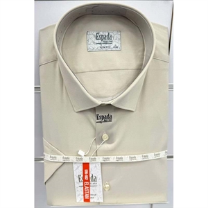 Koszula męska gładka krótki rękaw krój slim fit produkt Turecki  M-2XL